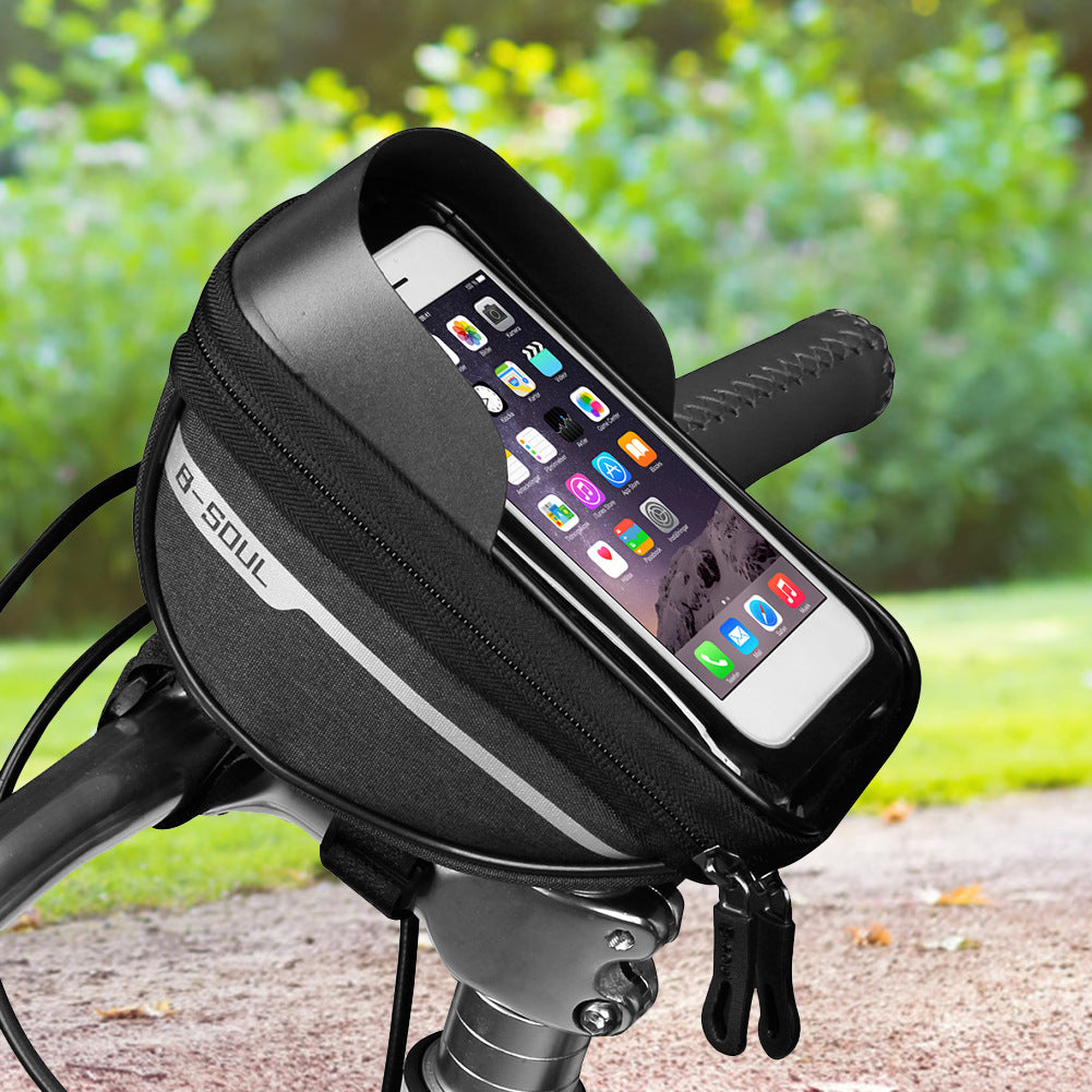 Handy Halterung mit Tasche